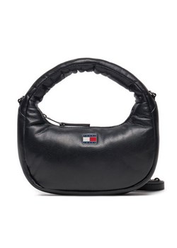 Tommy Jeans Torebka Tjw Pillow Mini Hobo AW0AW16976 Czarny ze sklepu MODIVO w kategorii Torebki damskie - zdjęcie 184544973