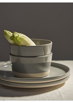 Sinsay - Miska ceramiczna - szary ze sklepu Sinsay w kategorii Dom - zdjęcie 184546893