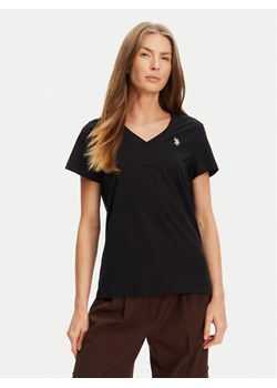 U.S. Polo Assn. T-Shirt WUP0635 Czarny Classic Fit ze sklepu MODIVO w kategorii Bluzki damskie - zdjęcie 184547012