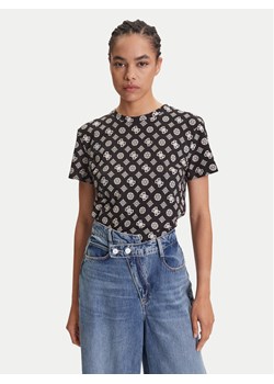 Guess T-Shirt V5YI04 I3Z14 Czarny Regular Fit ze sklepu MODIVO w kategorii Bluzki damskie - zdjęcie 184547050
