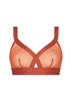 DKNY Biustonosz bezfiszbinowy DK4084 Brązowy ze sklepu MODIVO w kategorii Biustonosze - zdjęcie 184547082