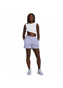 Damskie spodenki dresowe Under Armour UA Rival Terry Short - fioletowe ze sklepu Sportstylestory.com w kategorii Szorty - zdjęcie 184547580