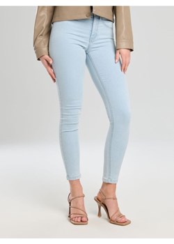 Sinsay - Jeansy skinny mid waist - niebieski ze sklepu Sinsay w kategorii Jeansy damskie - zdjęcie 184548410