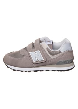 New Balance Skórzane sneakersy &quot;574&quot; w kolorze szarobrązowym ze sklepu Limango Polska w kategorii Buty sportowe dziecięce - zdjęcie 184548761
