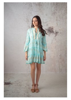 Lula Natura Sukienka w kolorze turkusowym ze sklepu Limango Polska w kategorii Sukienki - zdjęcie 184549040