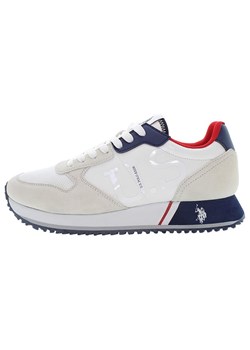 U.S. Polo Assn. Sneakersy w kolorze biało-granatowym ze sklepu Limango Polska w kategorii Buty sportowe męskie - zdjęcie 184549121