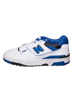 New Balance Skórzane sneakersy &quot;550&quot; w kolorze biało-niebieskim ze sklepu Limango Polska w kategorii Buty sportowe męskie - zdjęcie 184549894