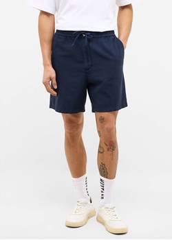 MUSTANG Męskie szorty Materiałowe Mustang Style Linen Jogger Shorts Navy Blazer 1016459 5324 ze sklepu YouNeedit.pl w kategorii Spodenki męskie - zdjęcie 184550750