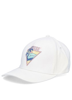 Czapka z daszkiem męska - GUESS M4GZ15WF8V0-G-011 BIAŁA ze sklepu Tymoteo.pl - sklep obuwniczy w kategorii Czapki z daszkiem męskie - zdjęcie 184550893
