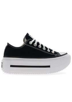 Buty damskie Converse Chuck Taylor All Star Lift Double Stack Platform A15490C - czarne ze sklepu streetstyle24.pl w kategorii Trampki damskie - zdjęcie 184551341