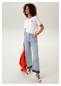 Aniston Dżinsy - Comfort fit - w kolorze błękitnym ze sklepu Limango Polska w kategorii Jeansy damskie - zdjęcie 184552362