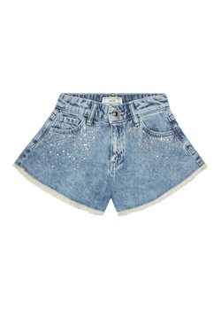 Guess Szorty jeansowe J5GD42 D45E0 Różowy Regular Fit ze sklepu MODIVO w kategorii Spodenki dziewczęce - zdjęcie 184553443