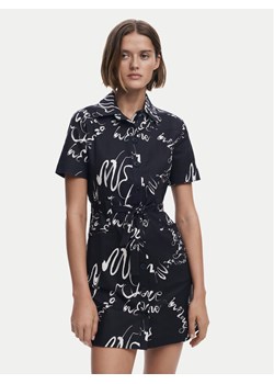 Desigual Sukienka koszulowa 25SWVW38 Czarny Regular Fit ze sklepu MODIVO w kategorii Sukienki - zdjęcie 184553450