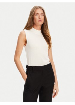 U.S. Polo Assn. Golf WUP1370 Écru Slim Fit ze sklepu MODIVO w kategorii Swetry damskie - zdjęcie 184553484