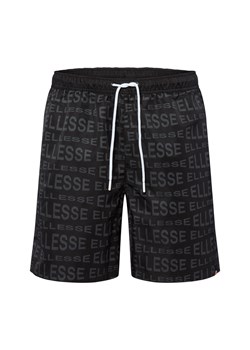 ellesse Męskie kąpielówki - Distoria Mężczyźni Sztuczne włókno czarny wzorzysty ze sklepu vangraaf w kategorii Kąpielówki - zdjęcie 184554190