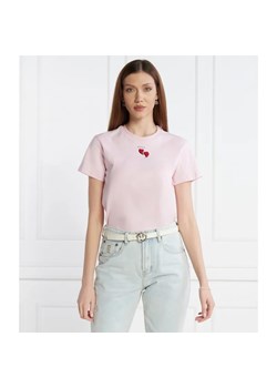 Pinko T-shirt | Regular Fit ze sklepu Gomez Fashion Store w kategorii Bluzki damskie - zdjęcie 184554891