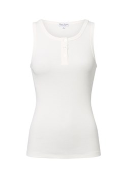 Marie Lund Top damski Kobiety Bawełna écru jednolity ze sklepu vangraaf w kategorii Bluzki damskie - zdjęcie 184555764