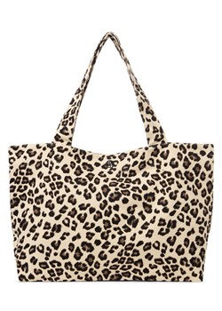 Msch Copenhagen Torba damska - MSCHSage Kobiety Bawełna beżowy wzorzysty ze sklepu vangraaf w kategorii Torby Shopper bag - zdjęcie 184555773