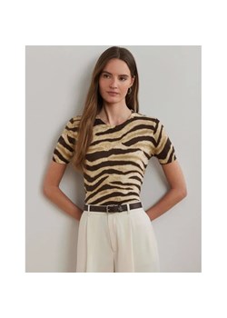 LAUREN RALPH LAUREN Lniany sweter EYELAH | Slim Fit ze sklepu Gomez Fashion Store w kategorii Swetry damskie - zdjęcie 184558063