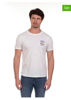 The Time of Bocha Koszulki (2 szt.) w kolorze białym i granatowym ze sklepu Limango Polska w kategorii T-shirty męskie - zdjęcie 184558860