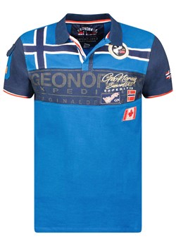 Geographical Norway Koszulka polo &quot;Karadock&quot; w kolorze niebieskim ze sklepu Limango Polska w kategorii T-shirty chłopięce - zdjęcie 184558893
