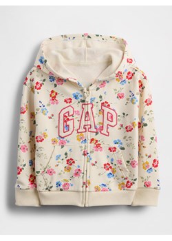 GAP Bluza w kolorze beżowym ze wzorem ze sklepu Limango Polska w kategorii Bluzy dziewczęce - zdjęcie 184558993