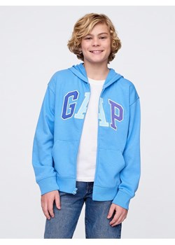 GAP Bluza w kolorze błękitnym ze sklepu Limango Polska w kategorii Bluzy chłopięce - zdjęcie 184559083