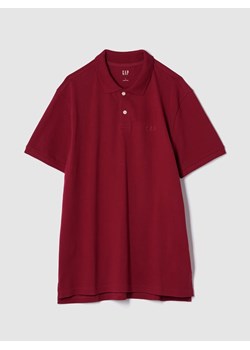 GAP Koszulka polo w kolorze bordowym ze sklepu Limango Polska w kategorii T-shirty męskie - zdjęcie 184559480