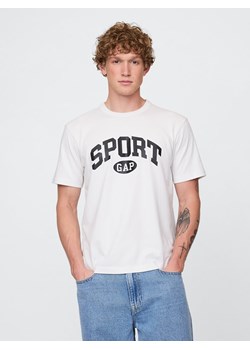 GAP Koszulka w kolorze białym ze sklepu Limango Polska w kategorii T-shirty męskie - zdjęcie 184559512