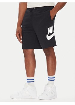 Nike Szorty sportowe French Terry Alumni FQ4950 Czarny Standard Fit ze sklepu MODIVO w kategorii Spodenki męskie - zdjęcie 184562172