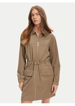 Guess Sukienka codzienna V5YK04 KCX42 Zielony Regular Fit ze sklepu MODIVO w kategorii Sukienki - zdjęcie 184562232