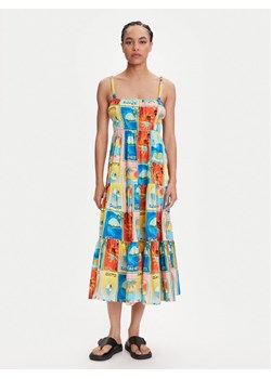 Roxy Sukienka letnia Atlas Sunshine ERJWD03892 Kolorowy Regular Fit ze sklepu MODIVO w kategorii Sukienki - zdjęcie 184562253