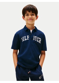 Tommy Hilfiger Spodnie dresowe Mixed Graphic KB0KB09695 Granatowy Regular Fit ze sklepu MODIVO w kategorii T-shirty chłopięce - zdjęcie 184562262