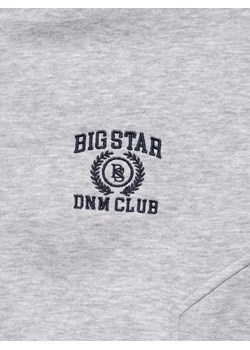 Bluza damska z kapturem rozpinana szara Madelina 901 ze sklepu Big Star w kategorii Bluzy damskie - zdjęcie 184563113
