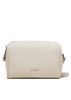 Torebka Calvin Klein K60K612334 Écru ze sklepu eobuwie.pl w kategorii Listonoszki - zdjęcie 184564472