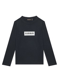 Napapijri Bluzka S-Chamois NP0A4HYK M Czarny Regular Fit ze sklepu MODIVO w kategorii T-shirty chłopięce - zdjęcie 184565102