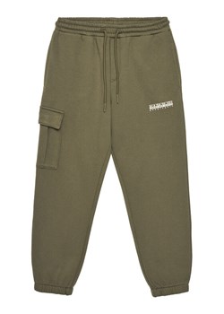 Napapijri Spodnie dresowe M-Inot NP0A891G D Khaki Regular Fit ze sklepu MODIVO w kategorii Spodnie chłopięce - zdjęcie 184565122