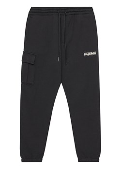 Napapijri Spodnie dresowe M-Inot NP0A891G D Czarny Regular Fit ze sklepu MODIVO w kategorii Spodnie chłopięce - zdjęcie 184565130