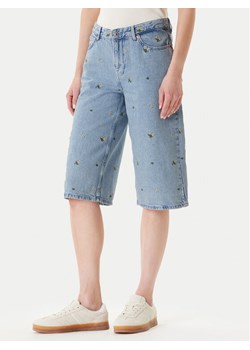 ONLY Szorty jeansowe Cobain 15349519 Niebieski Loose Fit ze sklepu MODIVO w kategorii Szorty - zdjęcie 184565131