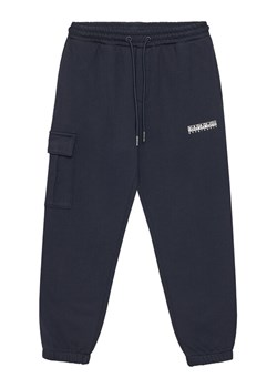 Napapijri Spodnie dresowe M-Inot NP0A891G D Granatowy Regular Fit ze sklepu MODIVO w kategorii Spodnie chłopięce - zdjęcie 184565150