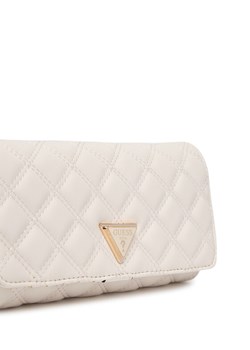 Guess Torebka Giully II Mini HWQG96 73750 Écru ze sklepu MODIVO w kategorii Kopertówki - zdjęcie 184565160