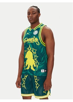 Puma Tank top 631702 Zielony Regular Fit ze sklepu MODIVO w kategorii T-shirty męskie - zdjęcie 184565161