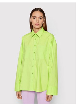 Remain Koszula Nalia RM828 Zielony Oversize ze sklepu MODIVO w kategorii Koszule damskie - zdjęcie 184565204