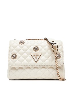 Torebka Guess Everlee Mini HWEG8 679780 Biały ze sklepu eobuwie.pl w kategorii Kopertówki - zdjęcie 184566563