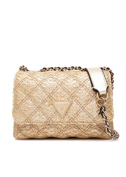 Torebka Guess Giully II Mini HWQW96 73740 Złoty ze sklepu eobuwie.pl w kategorii Kopertówki - zdjęcie 184566581
