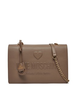 Torebka LOVE MOSCHINO JC4113PP1LL1020A Brązowy ze sklepu eobuwie.pl w kategorii Torebki damskie - zdjęcie 184566611