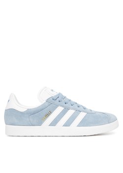 Sneakersy adidas Gazelle JR6283 Błękitny ze sklepu eobuwie.pl w kategorii Buty sportowe męskie - zdjęcie 184566660