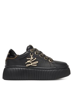 Sneakersy KARL LAGERFELD KL42376A Czarny ze sklepu eobuwie.pl w kategorii Buty sportowe damskie - zdjęcie 184566684