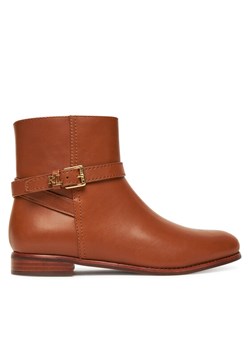 Botki LAUREN RALPH LAUREN Brooke Bt 2 802974382001 Brązowy ze sklepu eobuwie.pl w kategorii Botki - zdjęcie 184566691