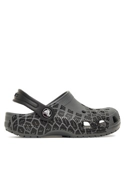 Klapki Crocs Kids Tire Print Classic Clog 211261 Szary ze sklepu eobuwie.pl w kategorii Klapki dziecięce - zdjęcie 184566710